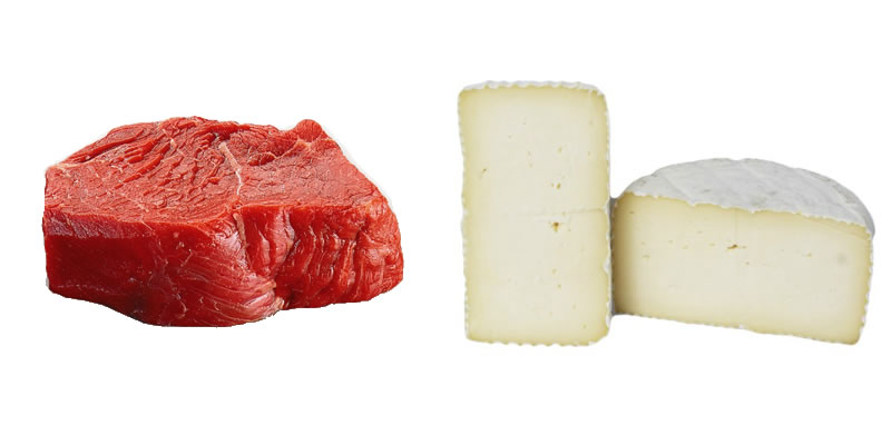 Para los amantes del queso y de la carne roja tenemos una buena noticia